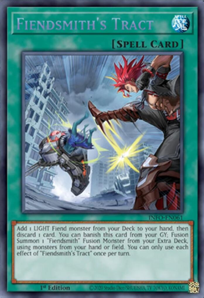 Fiendsmith's Tract [INFO-EN061] Secret Rare | Exor Games Truro