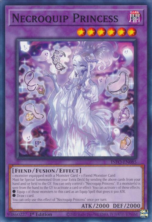 Necroquip Princess [INFO-EN085] Common | Exor Games Truro