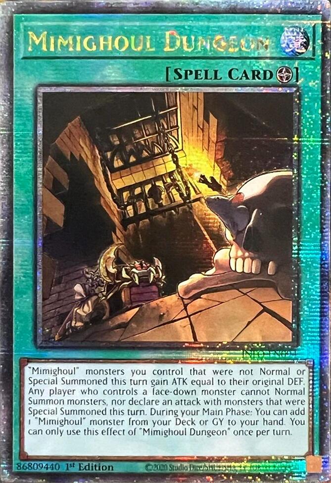 Mimighoul Dungeon (Quarter Century Secret Rare) [INFO-EN094] Quarter Century Secret Rare | Exor Games Truro