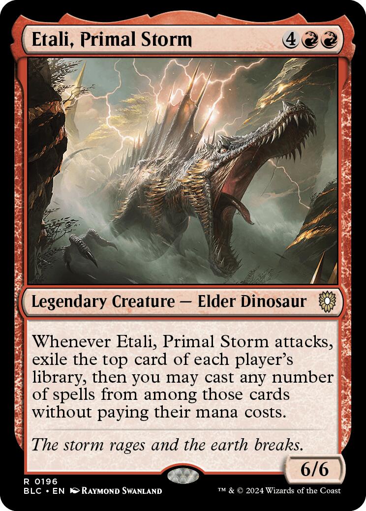 Etali, Primal Storm [Bloomburrow Commander] | Exor Games Truro