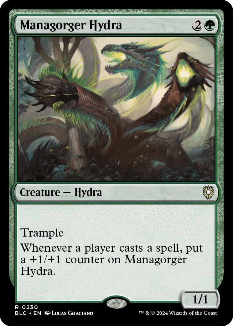 Managorger Hydra [Bloomburrow Commander] | Exor Games Truro