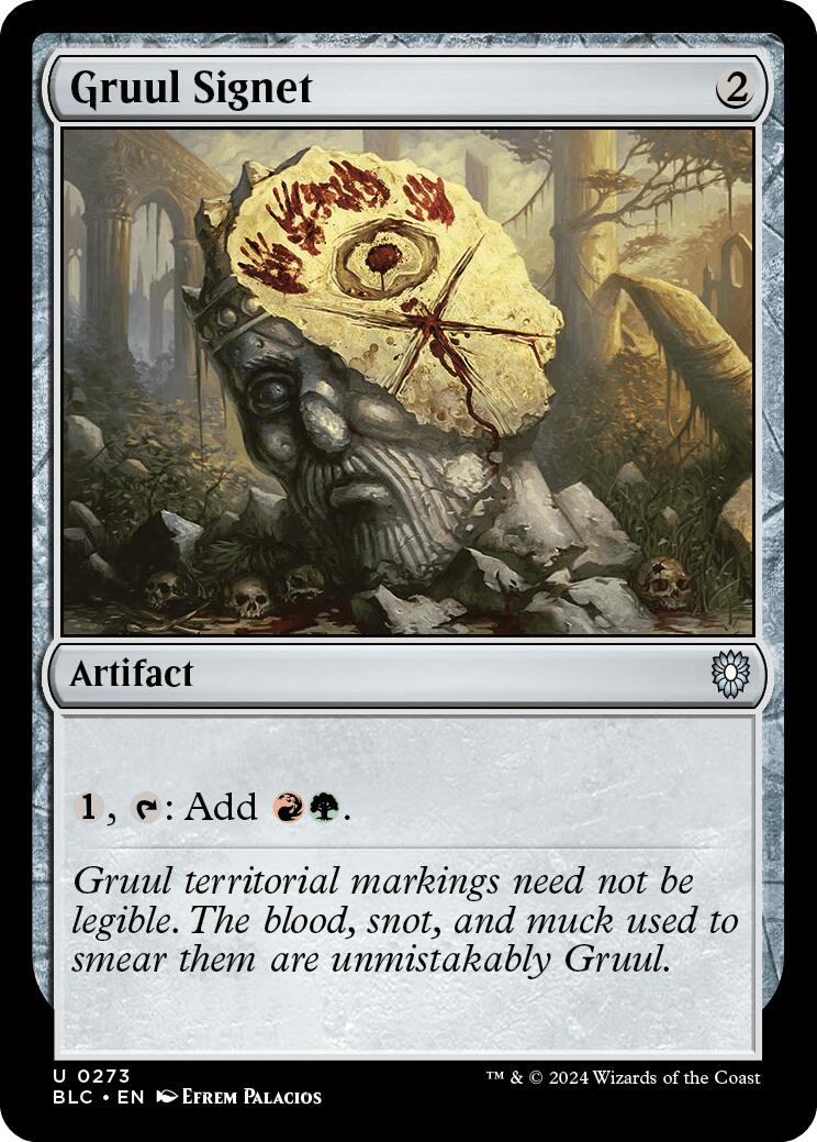 Gruul Signet [Bloomburrow Commander] | Exor Games Truro