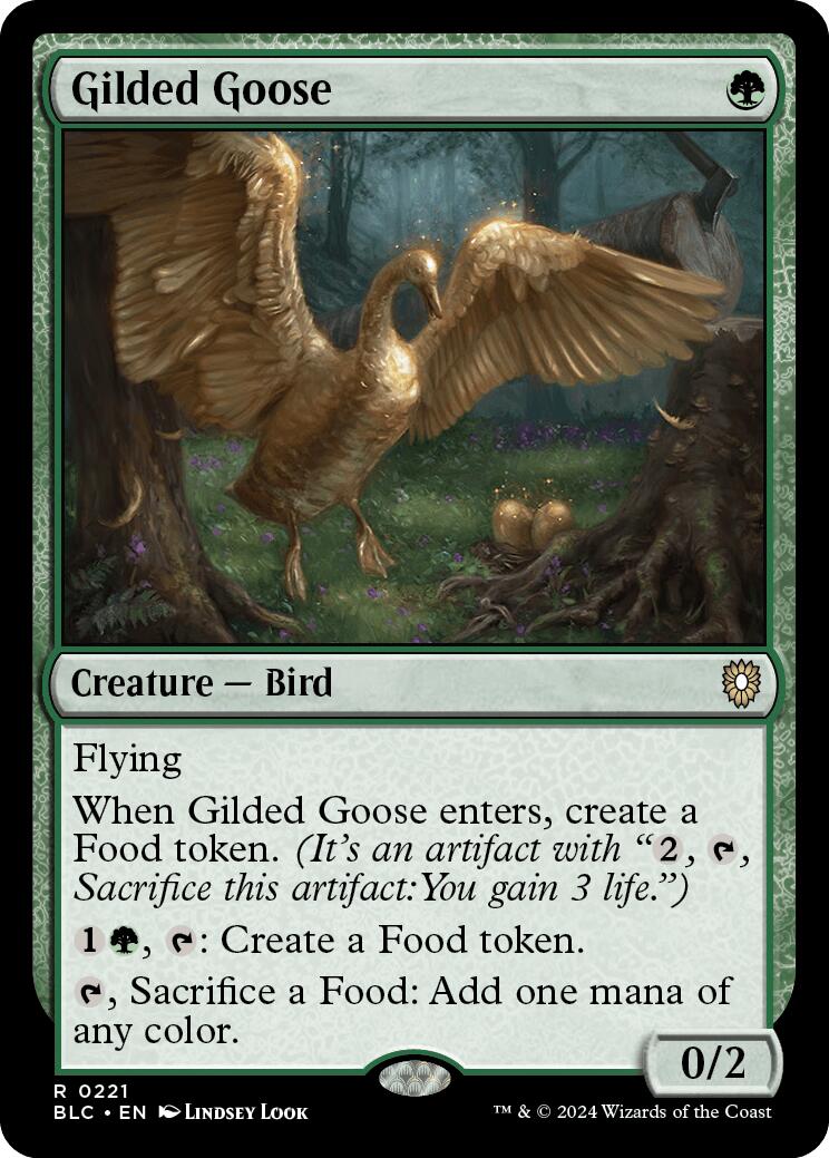 Gilded Goose [Bloomburrow Commander] | Exor Games Truro