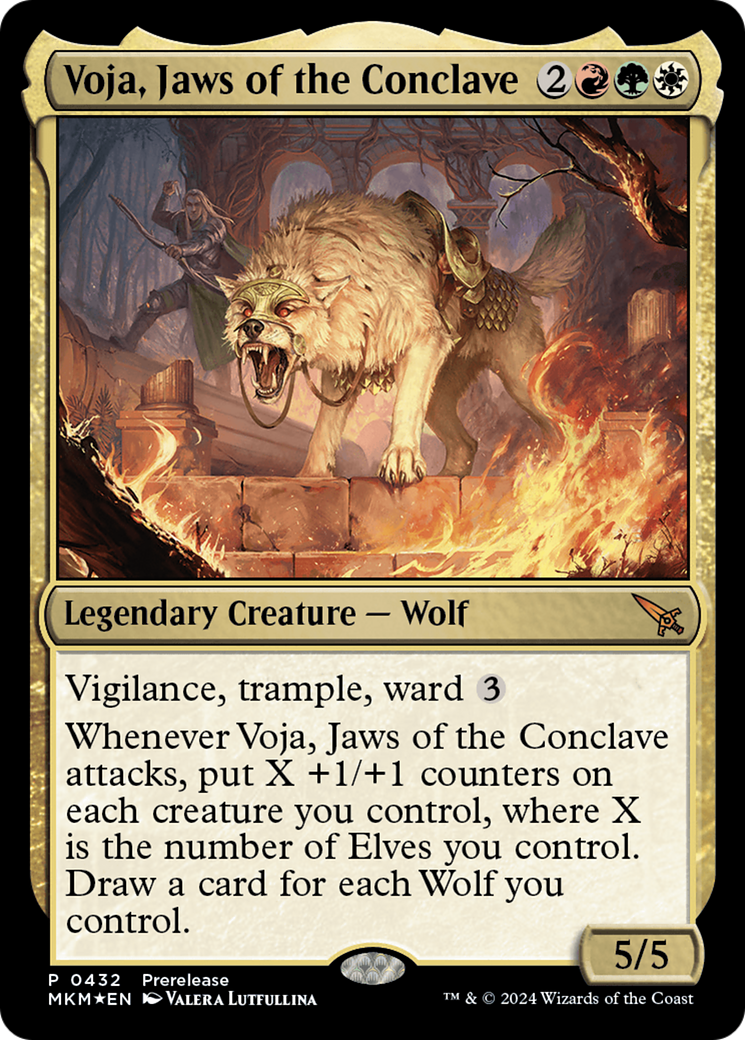 Voja, Jaws of the Conclave [Murders at Karlov Manor Prerelease Promos] | Exor Games Truro