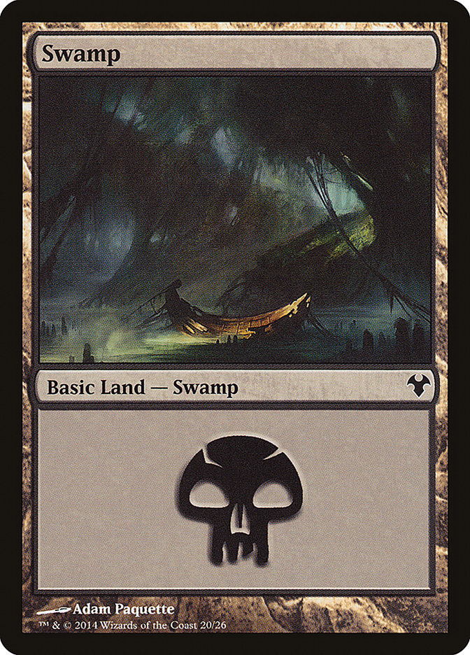 Swamp (20) [Modern Event Deck 2014] | Exor Games Truro