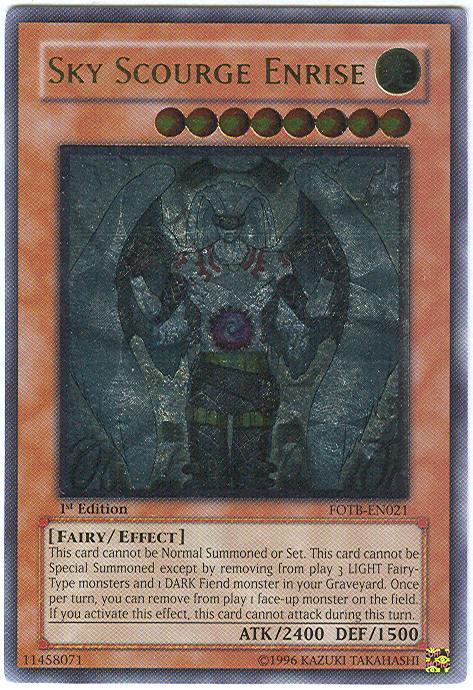Sky Scourge Enrise [FOTB-EN021] Ultimate Rare | Exor Games Truro