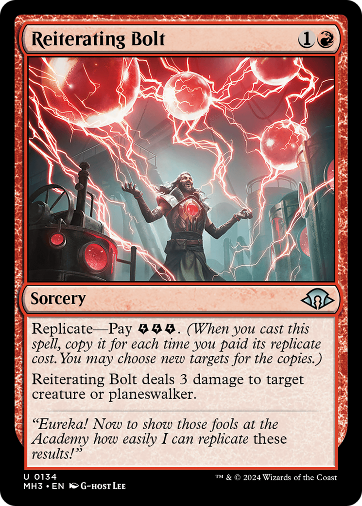 Reiterating Bolt [Modern Horizons 3] | Exor Games Truro