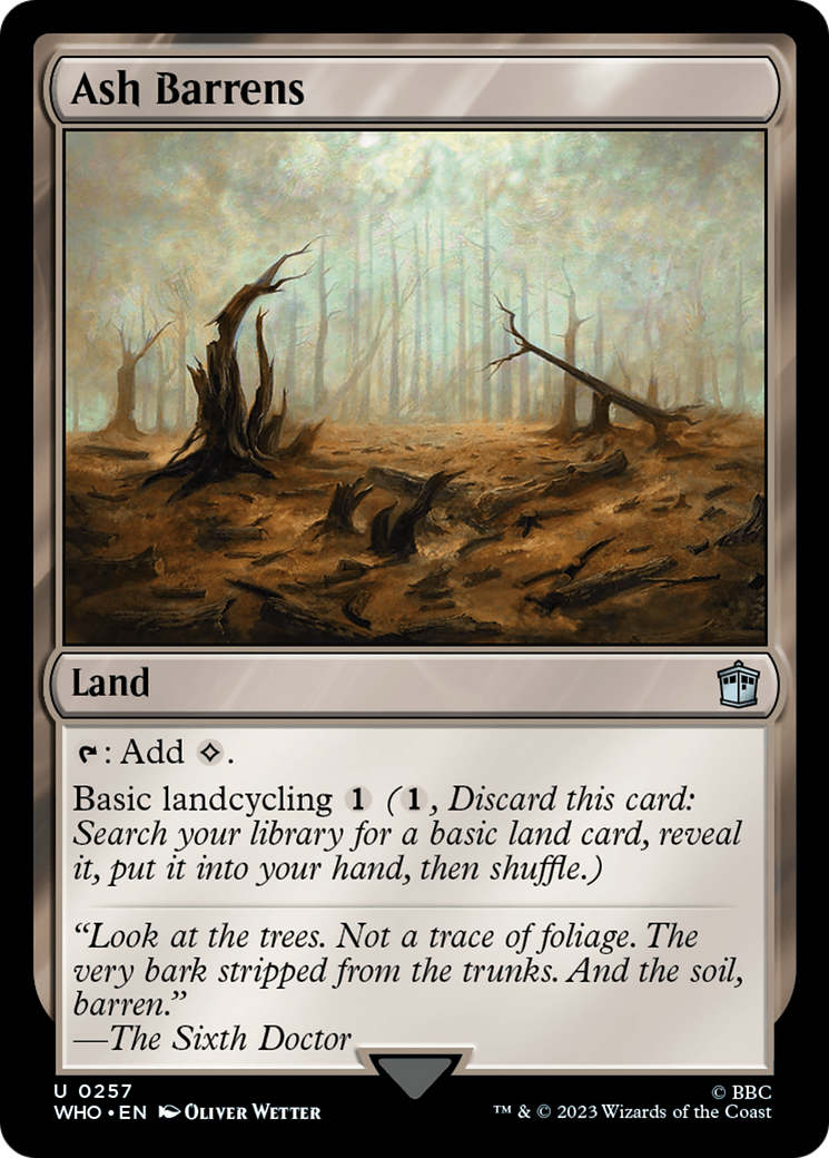 Ash Barrens [Doctor Who] | Exor Games Truro
