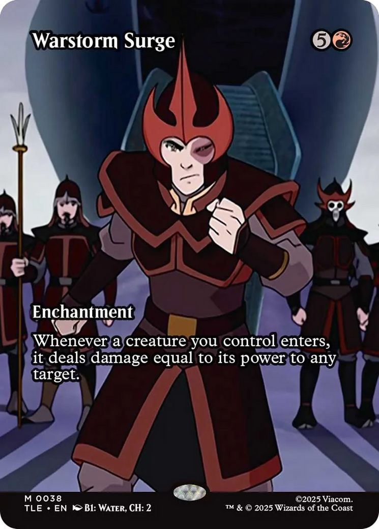 Warstorm Surge (Borderless) [Avatar: The Last Airbender: Eternal-Legal] | Exor Games Truro