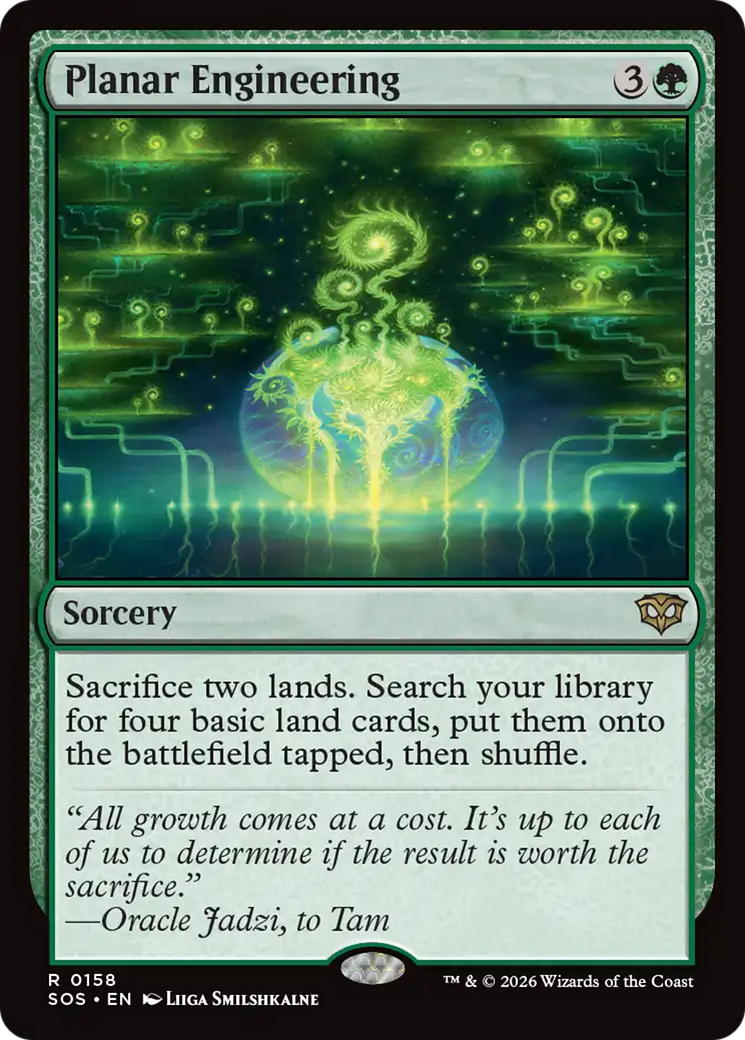 Planar Engineering [Secrets of Strixhaven] | Exor Games Truro