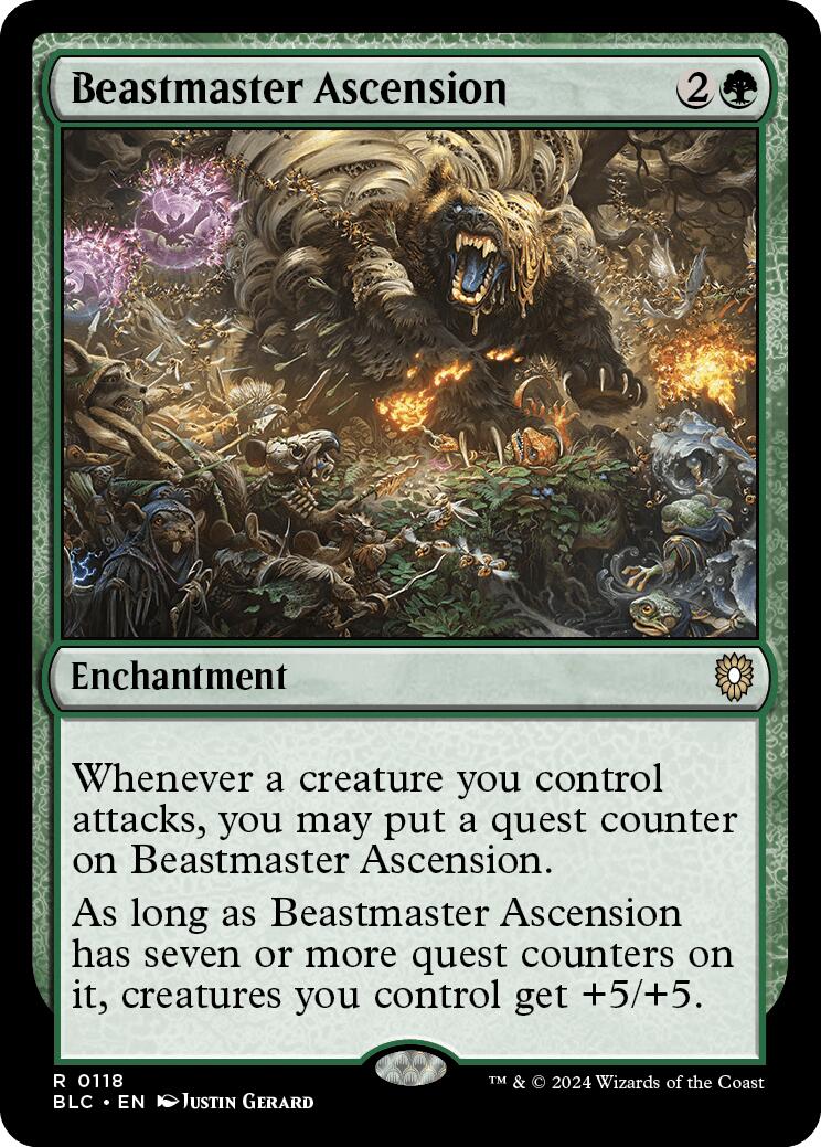 Beastmaster Ascension [Bloomburrow Commander] | Exor Games Truro