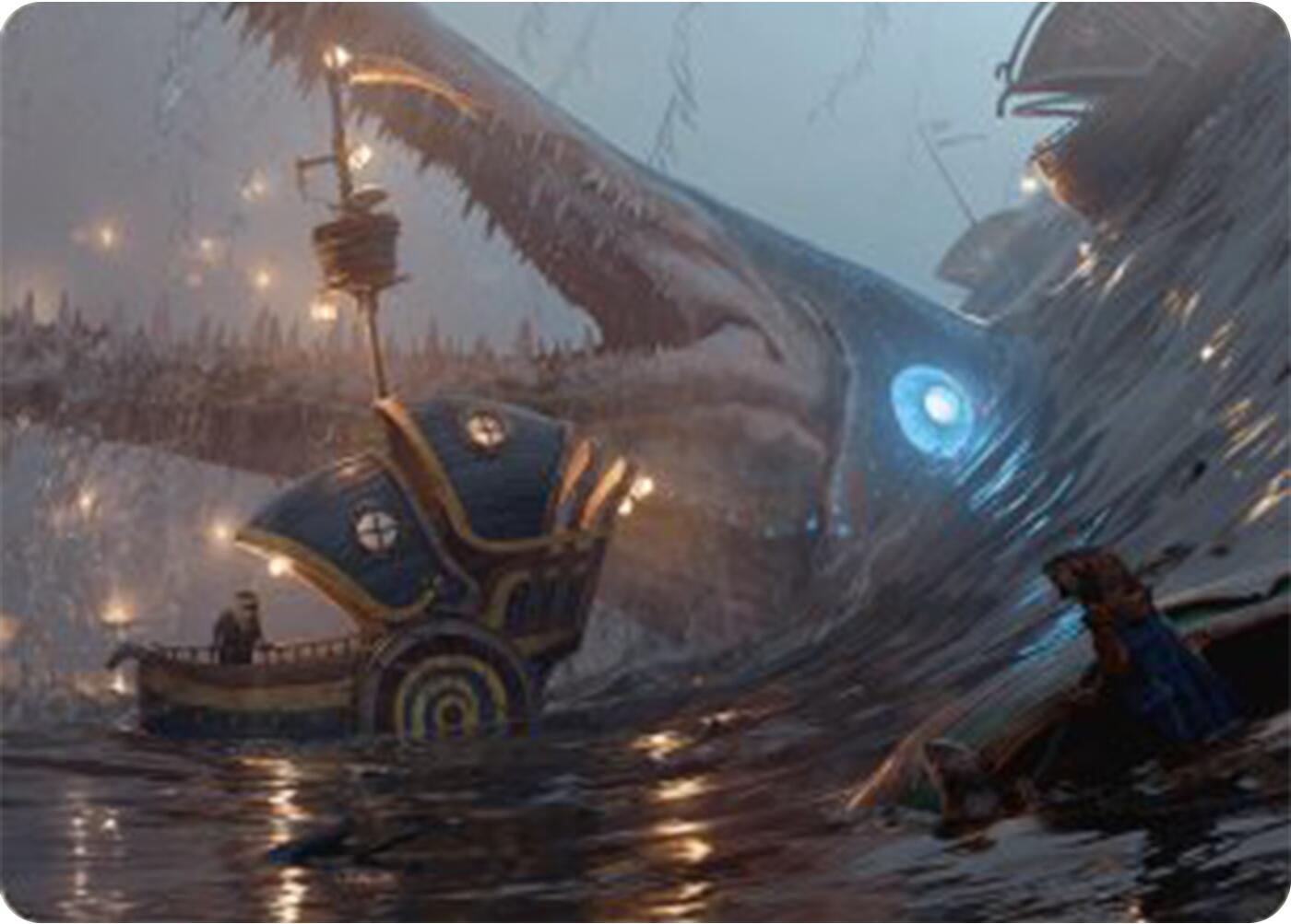 Eluge, the Shoreless Sea Art Card [Bloomburrow Art Series] | Exor Games Truro