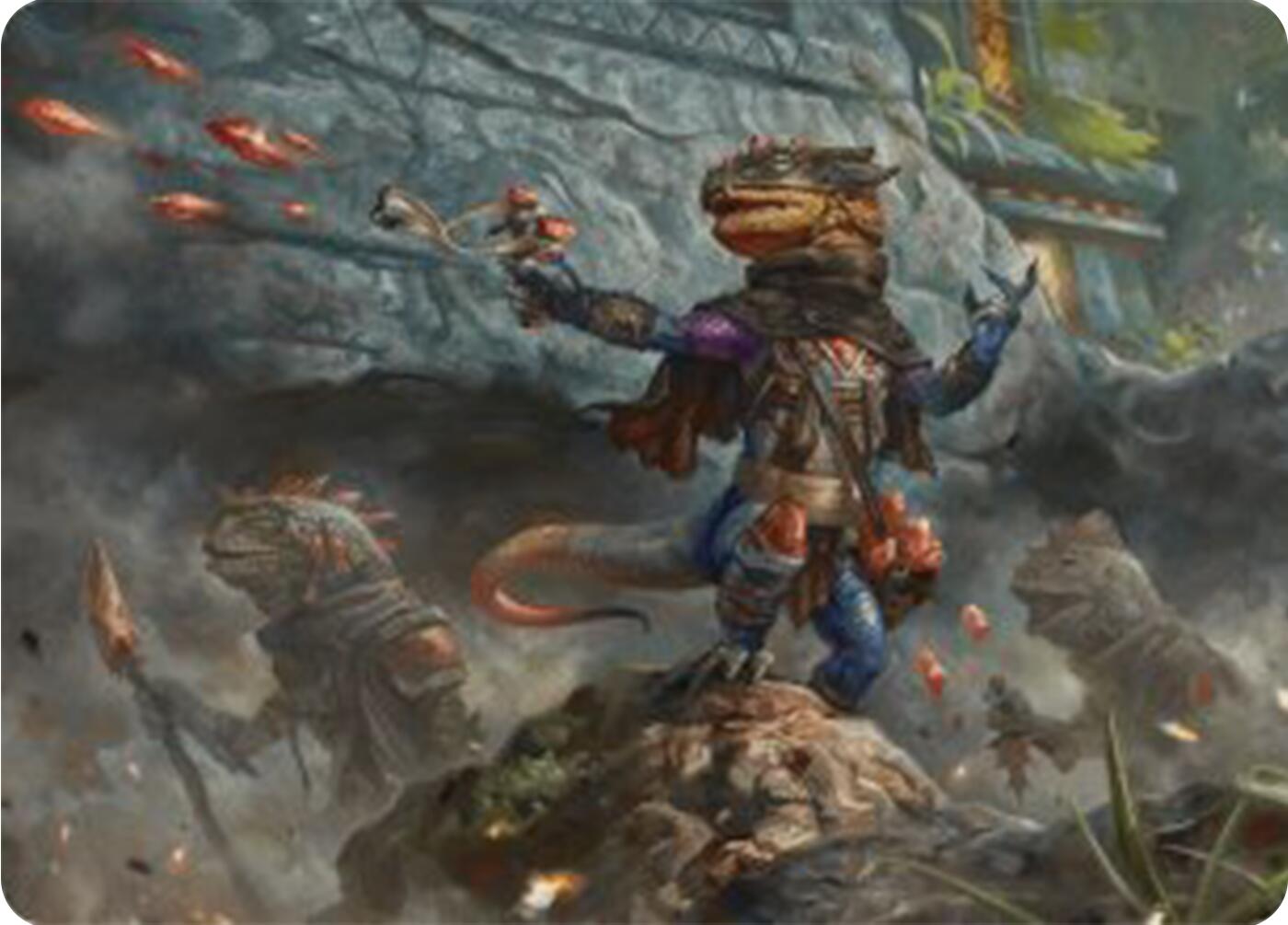 Agate Instigator Art Card [Bloomburrow Art Series] | Exor Games Truro
