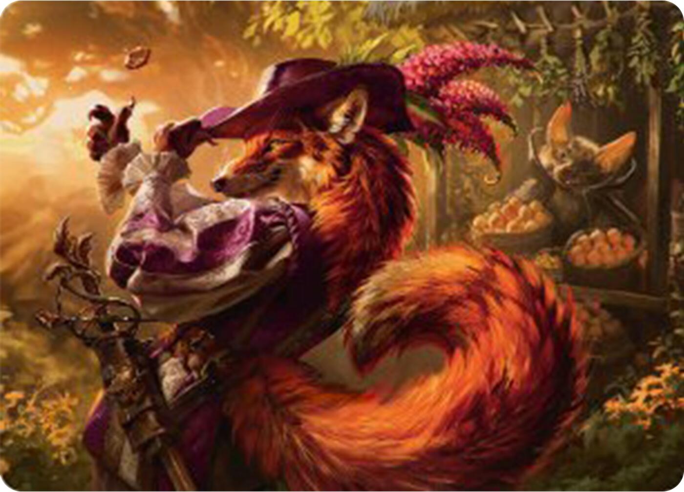 Mr. Foxglove Art Card [Bloomburrow Art Series] | Exor Games Truro