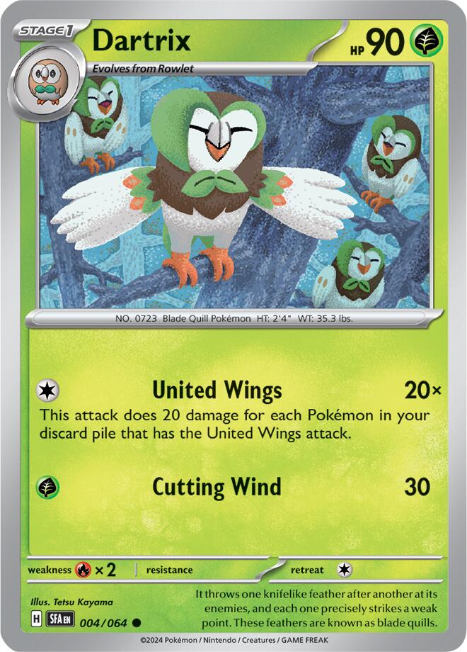 Dartrix (004/064) [Scarlet & Violet: Shrouded Fable] | Exor Games Truro