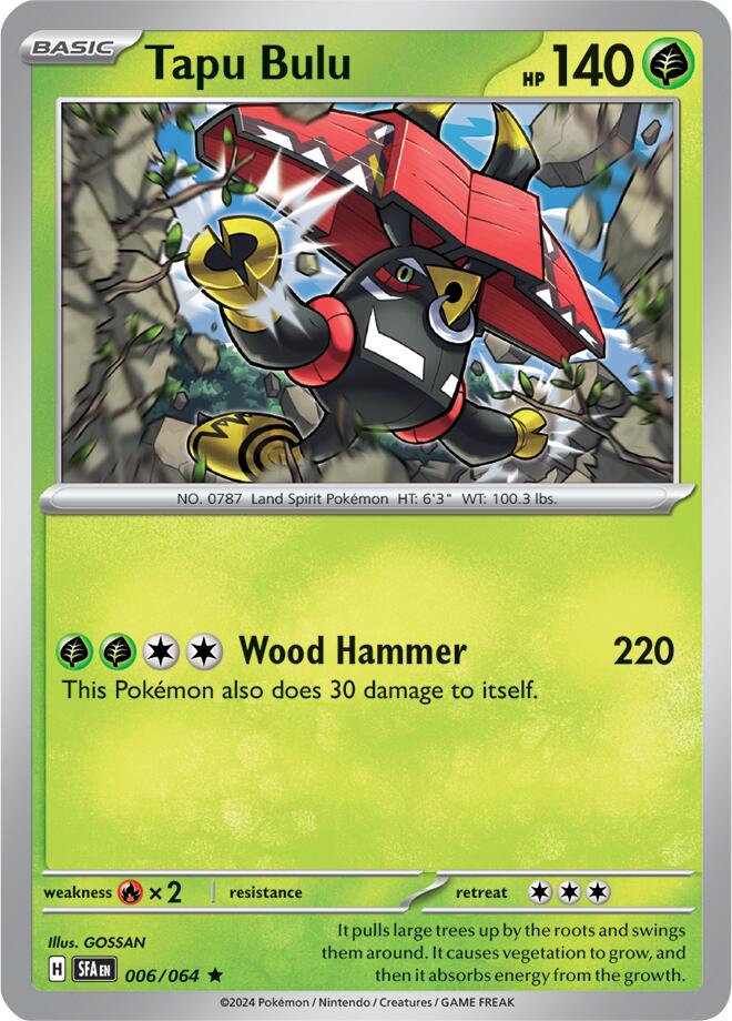 Tapu Bulu (006/064) [Scarlet & Violet: Shrouded Fable] | Exor Games Truro