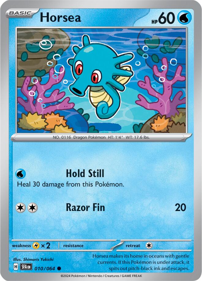 Horsea (010/064) [Scarlet & Violet: Shrouded Fable] | Exor Games Truro