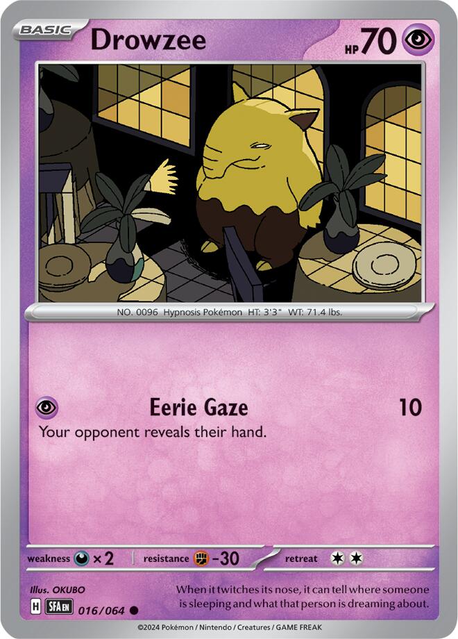 Drowzee (016/064) [Scarlet & Violet: Shrouded Fable] | Exor Games Truro