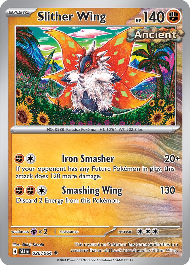 Slither Wing (026/064) [Scarlet & Violet: Shrouded Fable] | Exor Games Truro