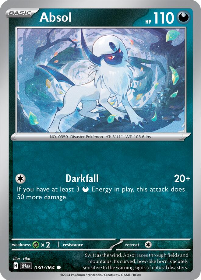 Absol (030/064) [Scarlet & Violet: Shrouded Fable] | Exor Games Truro