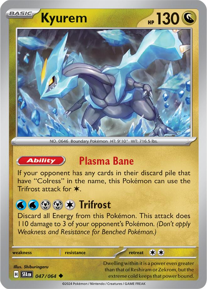 Kyurem (047/064) [Scarlet & Violet: Shrouded Fable] | Exor Games Truro