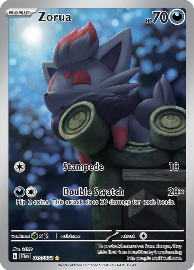 Zorua (075/064) [Scarlet & Violet: Shrouded Fable] | Exor Games Truro