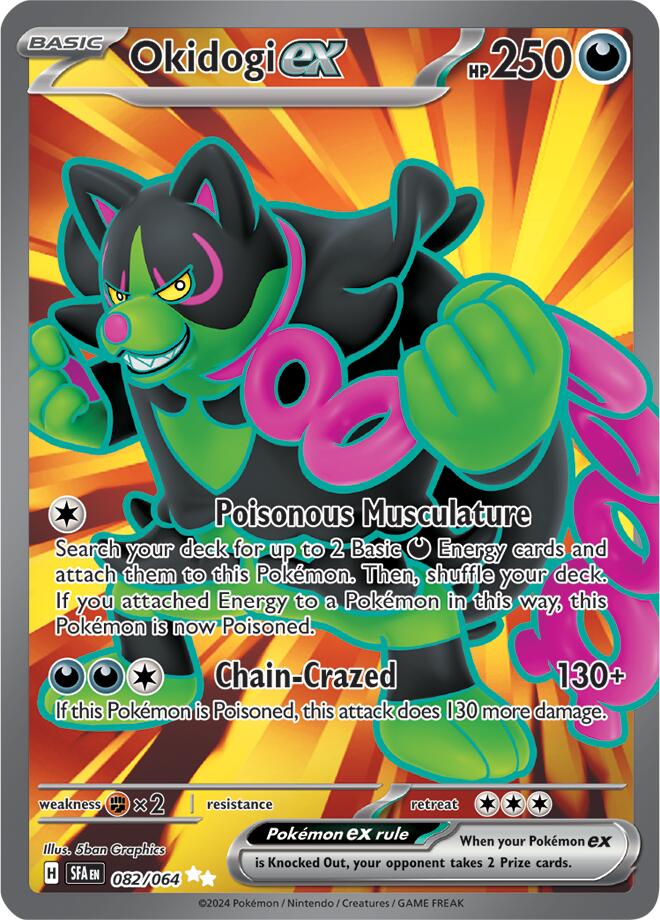 Okidogi ex (082/064) [Scarlet & Violet: Shrouded Fable] | Exor Games Truro