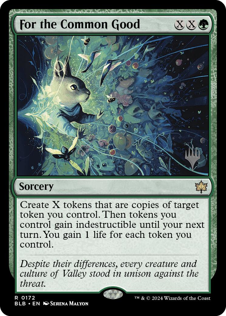 For the Common Good (Promo Pack) [Bloomburrow Promos] | Exor Games Truro