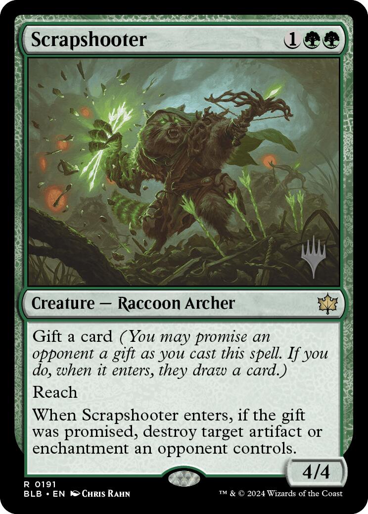 Scrapshooter (Promo Pack) [Bloomburrow Promos] | Exor Games Truro