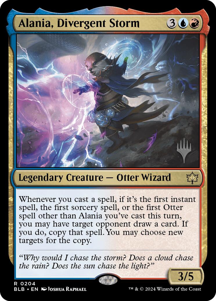 Alania, Divergent Storm (Promo Pack) [Bloomburrow Promos] | Exor Games Truro