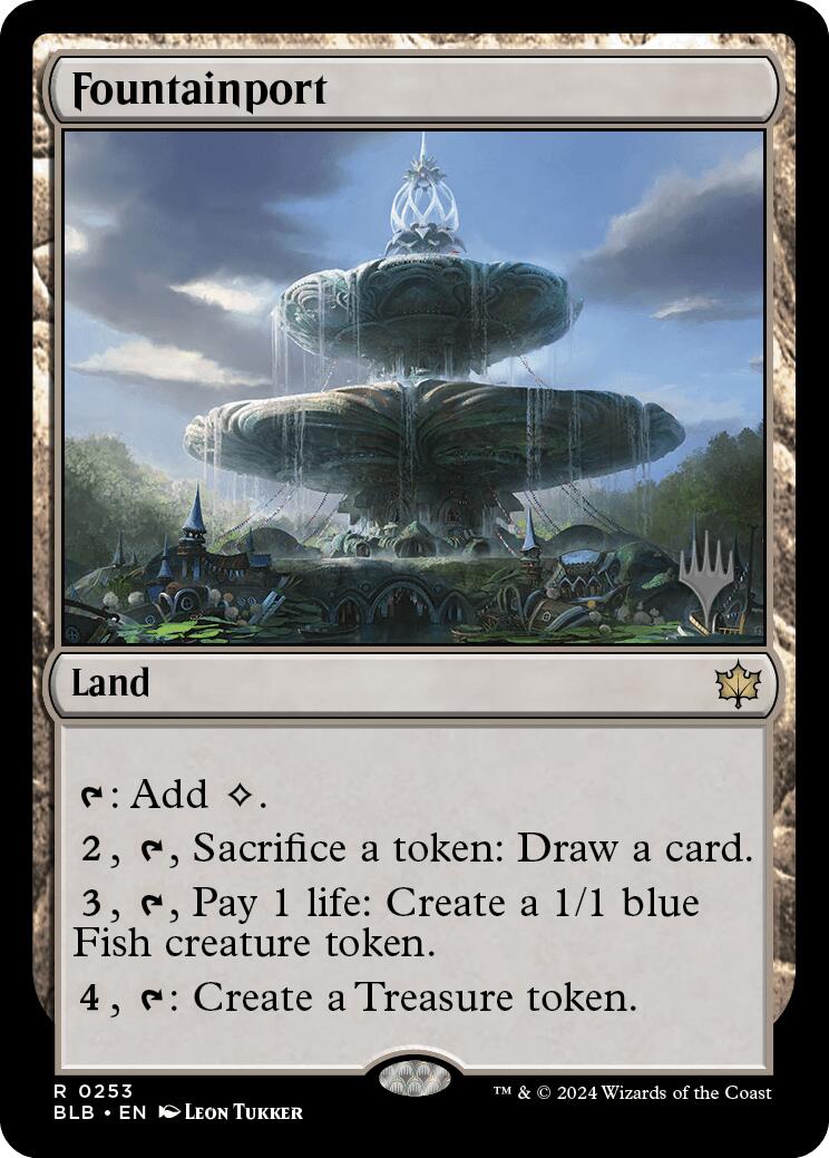 Fountainport (Promo Pack) [Bloomburrow Promos] | Exor Games Truro