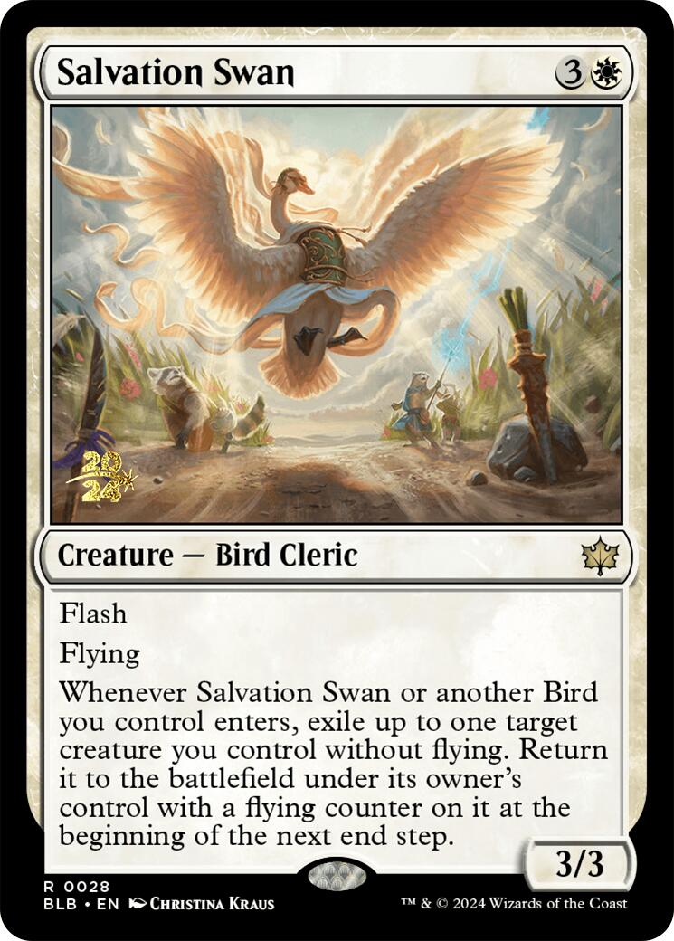 Salvation Swan [Bloomburrow Prerelease Promos] | Exor Games Truro