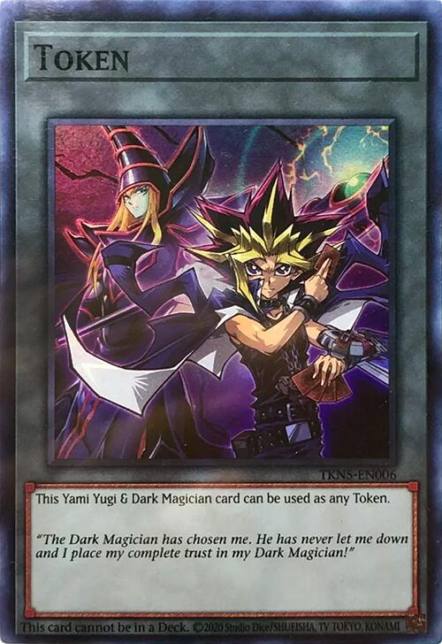 Token: Yami Yugi & Dark Magician [TKN5-EN006] Super Rare | Exor Games Truro