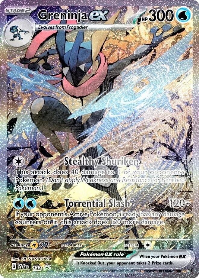 Greninja ex (132) [Scarlet & Violet: Black Star Promos] | Exor Games Truro