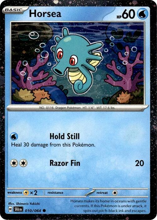 Horsea (010/064) (Cosmos Holo) [Miscellaneous Cards] | Exor Games Truro