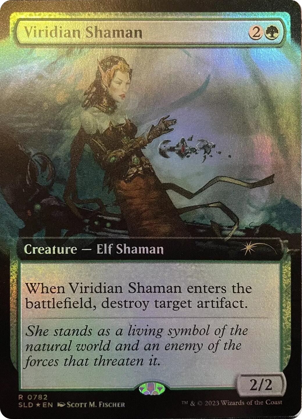 Viridian Shaman (Extended Art) [Secret Lair Drop Series] | Exor Games Truro