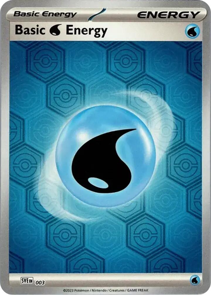 Basic Water Energy [Scarlet & Violet: Shrouded Fable] | Exor Games Truro