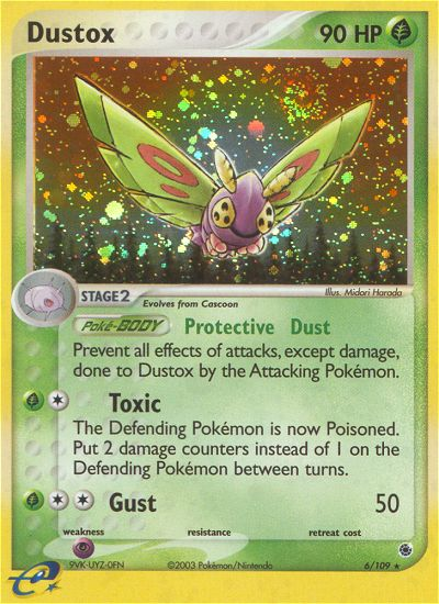 Dustox (6/109) [EX: Ruby & Sapphire] | Exor Games Truro