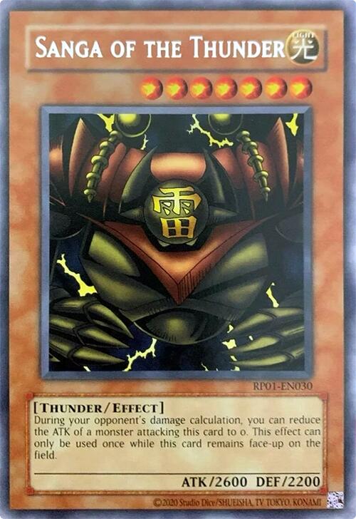 Sanga of the Thunder [RP01-EN030] Rare | Exor Games Truro