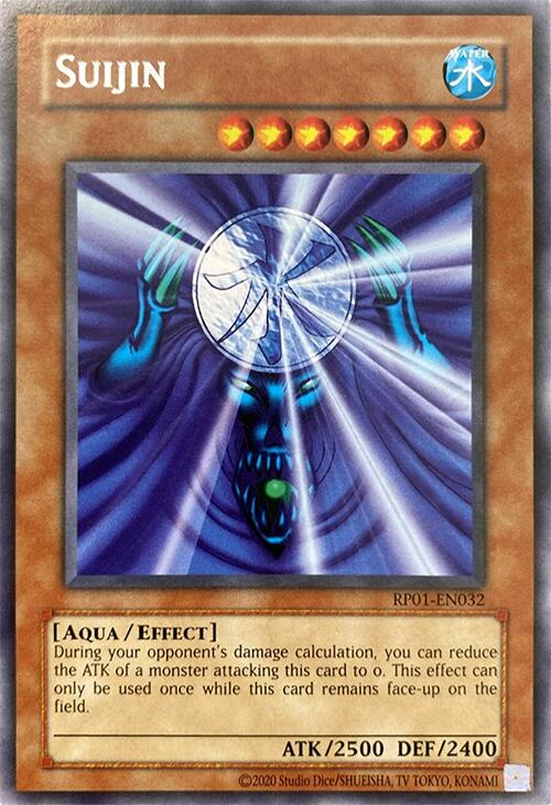 Suijin [RP01-EN032] Rare | Exor Games Truro