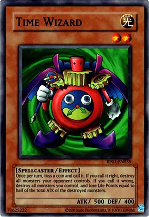 Time Wizard [RP01-EN035] Super Rare | Exor Games Truro
