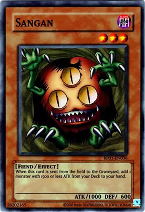 Sangan [RP01-EN036] Super Rare | Exor Games Truro