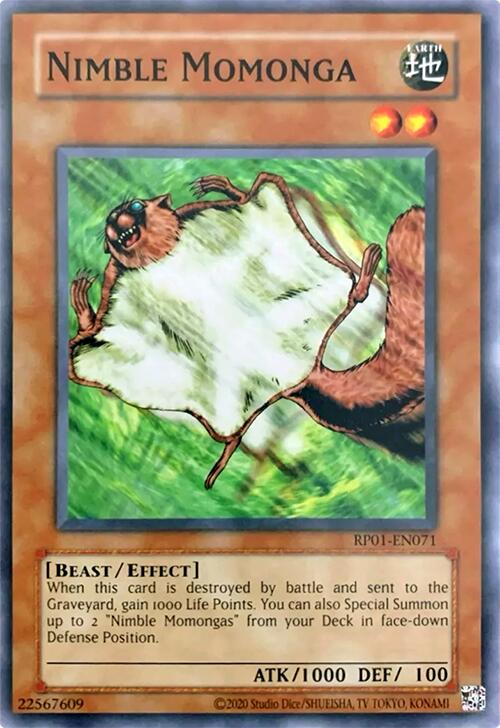 Nimble Momonga [RP01-EN071] Common | Exor Games Truro