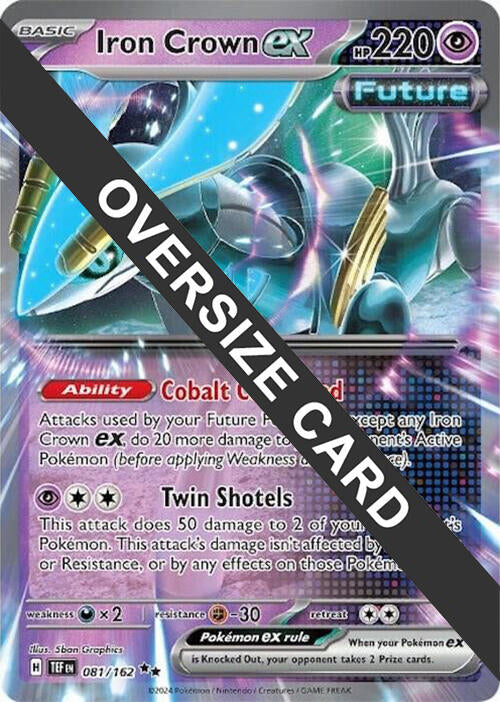 Iron Crown ex (081) (Jumbo Card) [Scarlet & Violet: Black Star Promos] | Exor Games Truro