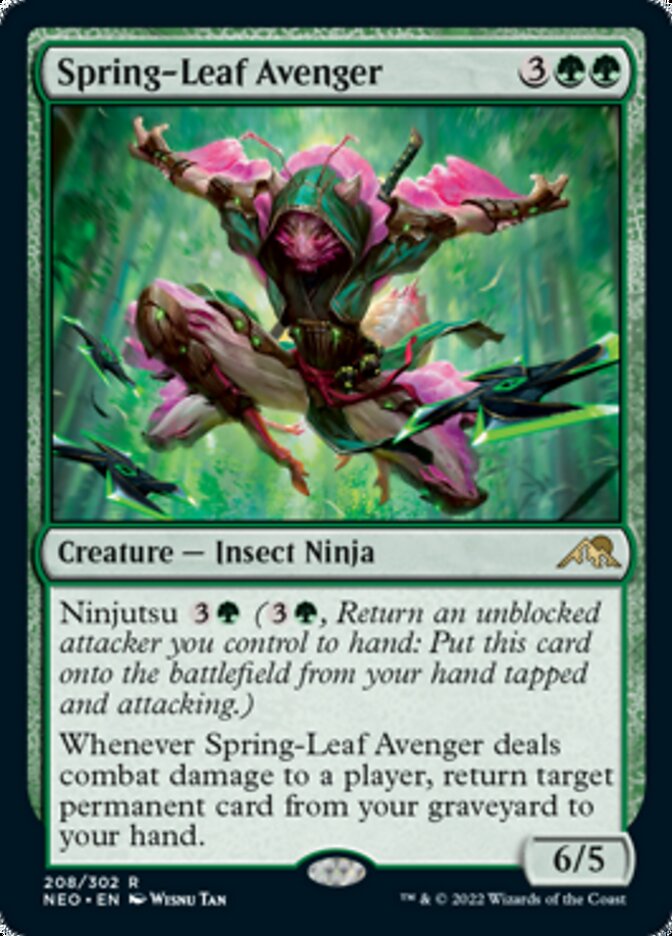 Spring-Leaf Avenger [Kamigawa: Neon Dynasty] | Exor Games Truro