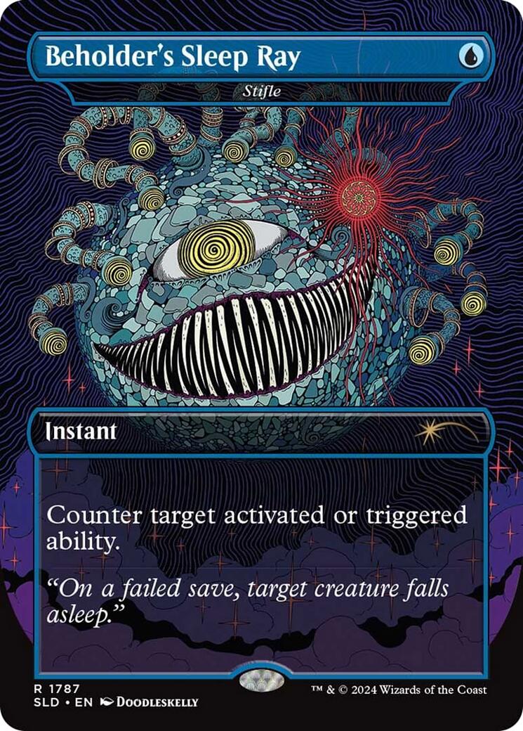 Beholder's Sleep Ray - Stifle [Secret Lair Drop Series] | Exor Games Truro