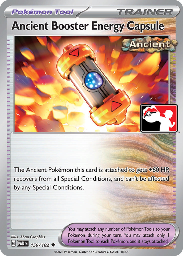 Ancient Booster Energy Capsule (159/182) [Prize Pack Series Five] | Exor Games Truro