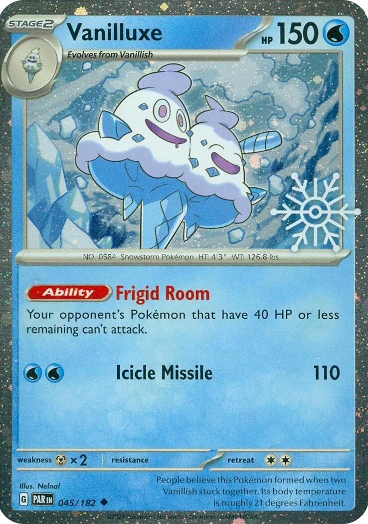 Vanilluxe (045/182) (Holiday Calendar) [Miscellaneous Cards] | Exor Games Truro