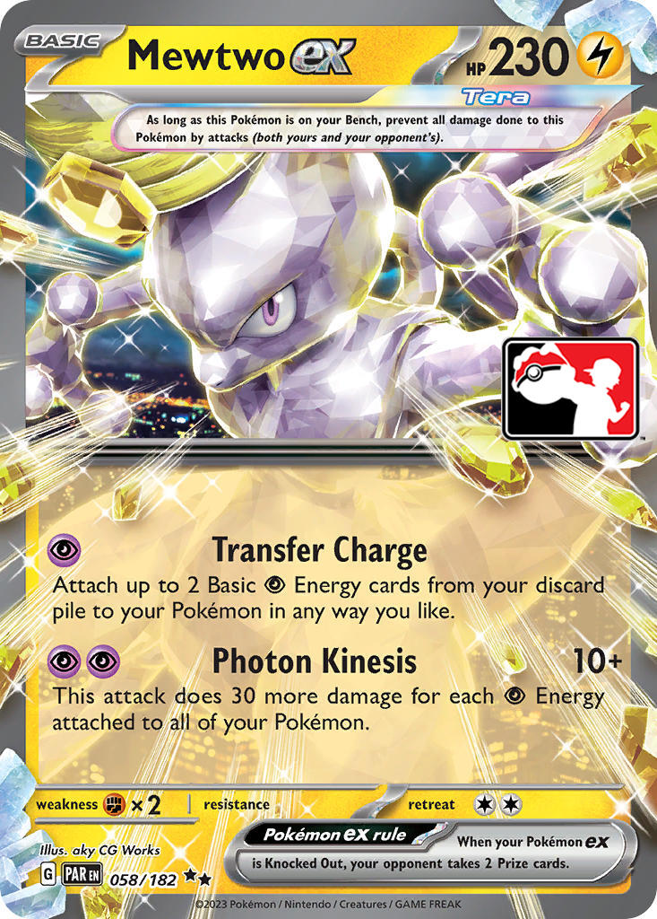 Mewtwo ex (058/182) [Prize Pack Series Five] | Exor Games Truro