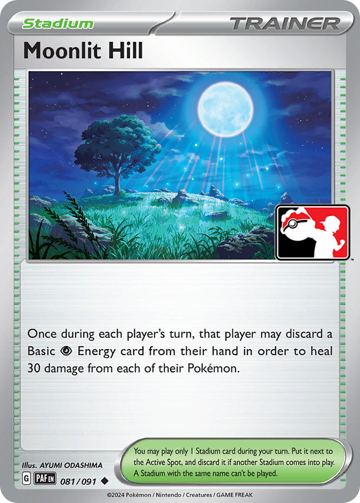Moonlit Hill (081/091) [Prize Pack Series Five] | Exor Games Truro